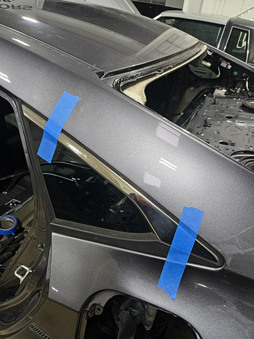 Windshield installation process